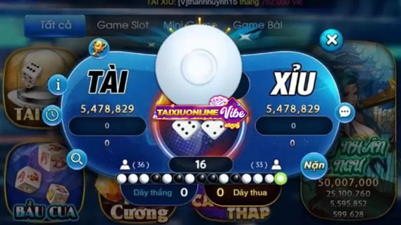 chơi tài xỉu online