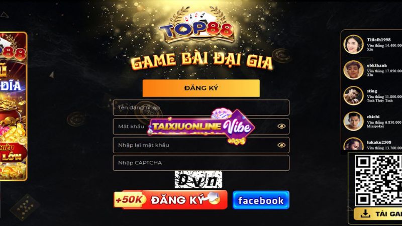 Cược game đỏ đen Top88