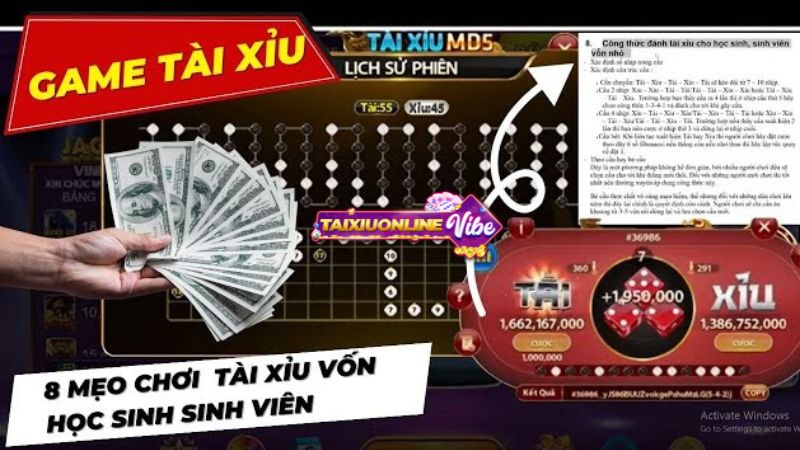 Quy luật tài xỉu ăn tiền